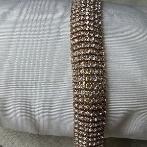 Cezanne Gold and Silver Rhinestone Bracelet